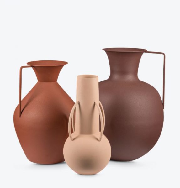 Vase Brown - set van 3