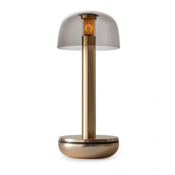 Humble - Two table light Gold rookglas