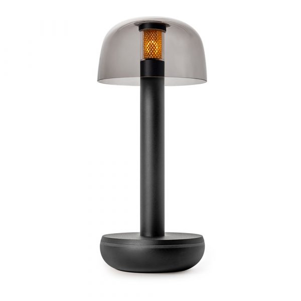 Humble - Two table light Black smoked