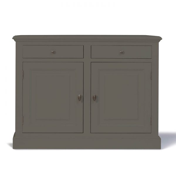 Landelijk dressoir Bo 2-deuren 2-laden Kwartsgrijs. Landelijk dressoir Bo 2-deuren 2-laden Kwartsgrijs.