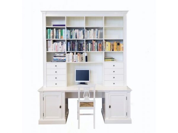 Landelijke Boekenkast Bo Secretaire.