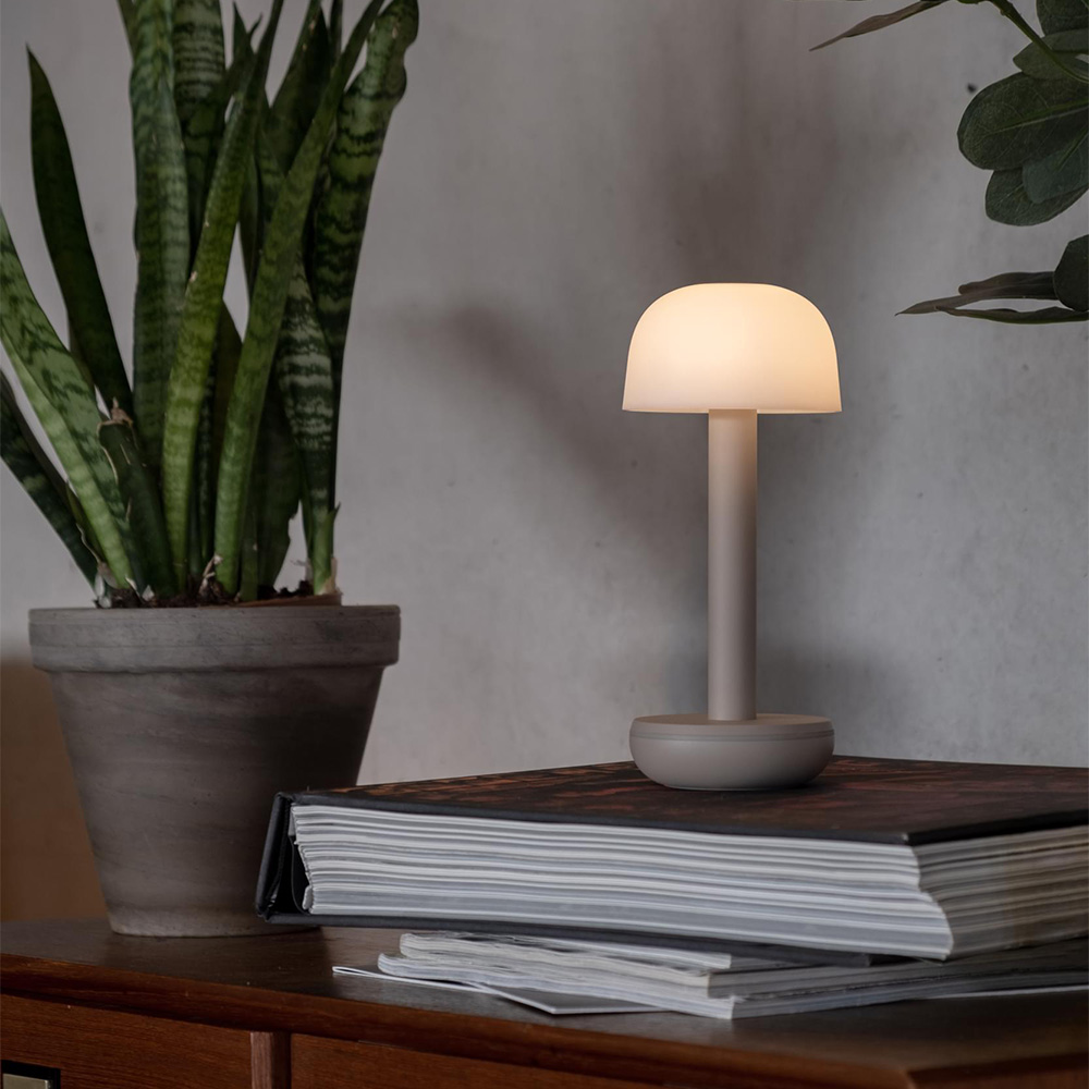 Humble - Two table light Beige frost