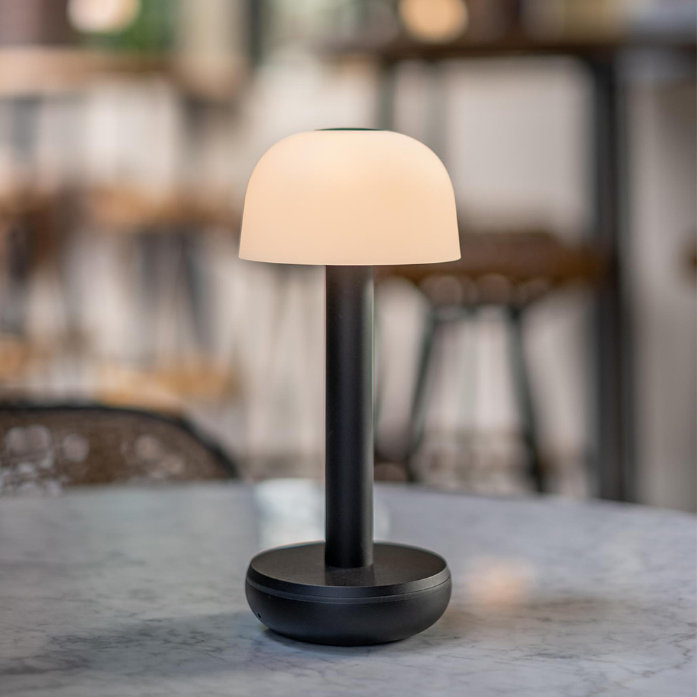 Humble - Two table light Black Frost